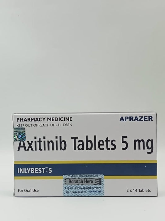 Axitinib Tablets 5mg ( Inlybest 5 mg)